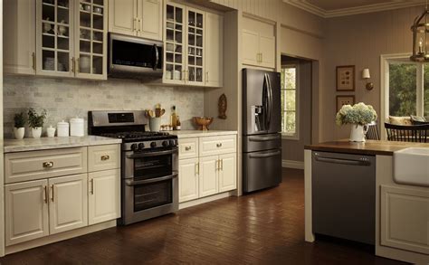 what color cabinets go well with stainless steel appliances|best stainless steel cabinet colors.